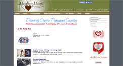 Desktop Screenshot of healingheartcounseling.org